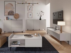 Μπουφές Ademo 1D 3S - 126.00Χ41.00Χ92.00cm