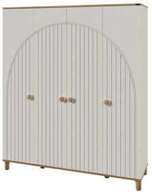 Τετράφυλλη ντουλάπα με πόδια Bohemlife