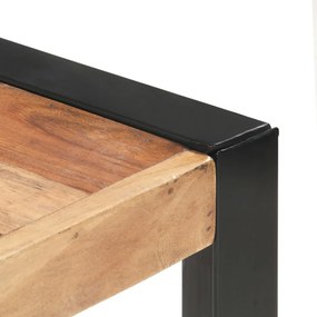 vidaXL Τραπεζαρία 160 x 80 x 75 εκ. από Μασίφ Ξύλο