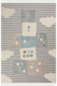 Χαλί Bubbles 960 Grey-Multi New Plan 160X230cm