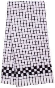 Ποτηρόπανο 45x75 Κάρολ Μαύρο Viopros