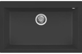 Elleci Quadra 130 Ένθετος Νεροχύτης κουζίνας Ghisa 70 79x50cm