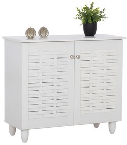 ΠΑΠΟΥΤΣΟΘΗΚΗ-ΝΤΟΥΛΑΠΙ ΜΕΛΑΜΙΝΗΣ CASSIOPE ΛΕΥΚΗ ΜΕ ΠΟΔΙΑ 77Χ34Χ67.5Υεκ.HM2208.05