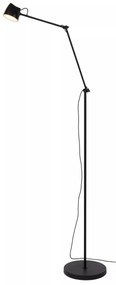 Φωτιστικό Επιδαπέδιο Lucide 44716-06-30 MILNE Μαύρο Ματ (Black Mat) 2700 K