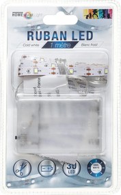Ταινία LED 130εκ. 30 Λαμπάκια Με Μπαταρίες H-S White 135324B