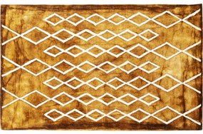 Χαλί Native Art Κίτρινο 170x240x1 εκ. - Λευκό