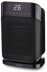 Diplomat P18 Κεραμικό Αερόθερμο Δαπέδου 1800W, Μαύρο