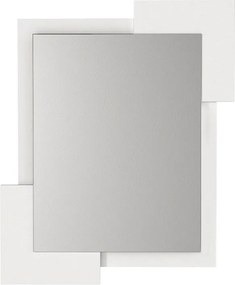 Καθρέπτης τοίχου Selinos Μegapap χρώμα λευκό 65x2,2x85εκ.