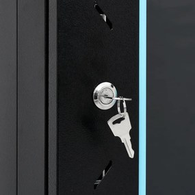 vidaXL Ντουλάπι Δικτύου Επιτοίχιο 9U 19" IP20 53x40x45 εκ.