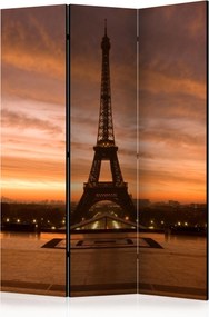 Διαχωριστικό με 3 τμήματα - Eiffel tower at dawn [Room Dividers]