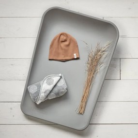 Leander στρωματάκι αλλαγής Matty Pearl Grey