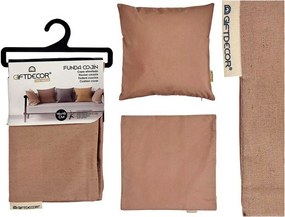 Κάλυψη μαξιλαριού Gift Decor Καφέ 45 x 0,5 x 45 cm 60 x 0,5 x 60 cm