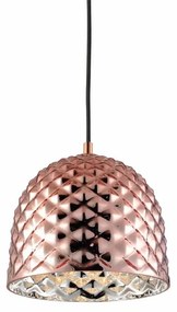 Φωτιστικό Οροφής 1ΧΕ27 V36352CP Φ24ΧΗ120cm Copper Aca Glass