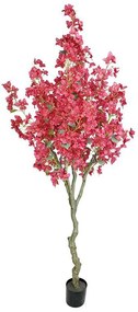 Τεχνητό Δέντρο Μπουκαμβίλια NP0421_210 210cm Pink NewPlan Πλαστικό, Ύφασμα
