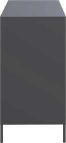 vidaXL Ντουλάπι Ανθρακί 101,5x39x73,5 εκ. από Χάλυβα Ψυχρής Έλασης