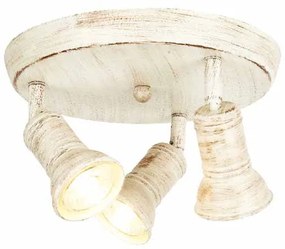 Σποτ Τρίφωτο Aca Brulee SU283PAW Antique White