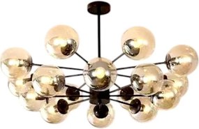 Φωτιστικό οροφής LED - 50148-18 - E27 - Black - 431408