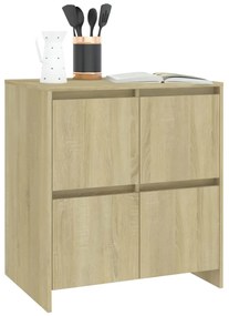 vidaXL Μπουφές Sonoma Δρυς 70x41x75 εκ. από Επεξεργασμένο Ξύλο