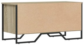 Παπουτσοθήκη Sonoma Δρυς 90x38x45,5 εκ. από Επεξεργασμένο Ξύλο - Καφέ