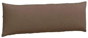 vidaXL Μαξιλάρι Καναπέ 2 pcs Καφέ 120 x 40 cm ύφασμα