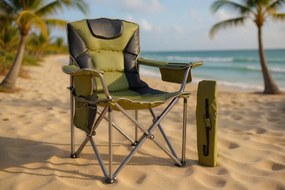 Πτυσσόμενη καρέκλα camping - 1055L  - 241781 - Green