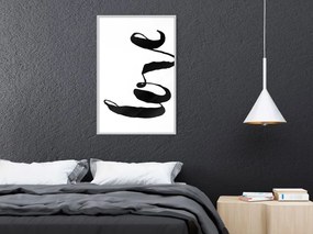 Αφίσα - Love Sideways - 40x60 - Χρυσό - Με πασπαρτού