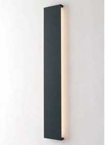 Φωτιστικό Τοίχου - Απλίκα Ribbon LED-RIBBON-72 2x10W Led 11,5x72cm Anthracite Intec