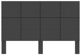 vidaXL Κεφαλάρι Σκούρο Γκρι 180 x 200 εκ. Υφασμάτινο