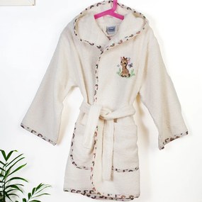 Βρεφικό Μπουρνούζι Dimcol Giraffe 173 Ecru-Multi Μπεζ No02