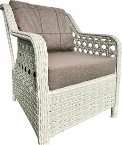 Σετ Κήπου Γαλακτερό Καφέ OOCLE 175x60x78