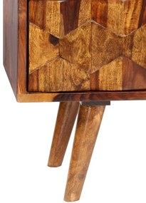vidaXL Έπιπλο Τηλεόρασης 140 x 30 x 40 εκ. από Μασίφ Ξύλο Ακακίας