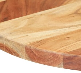 vidaXL Τραπέζι Bistro Ø60 x 76 εκ. Μασίφ Ξύλο Ακακίας