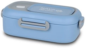 NAVA Δοχείο φαγητού ανοξείδωτο ορθογώνιο "We Care", μπλε 800ml 10-262-006