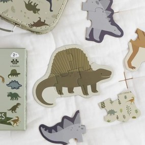 Σετ 5 Παζλ Α Little Lovely Company Dinosaurs PGPUDI06