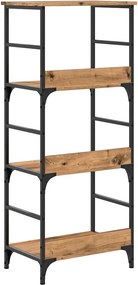 vidaXL Βιβλιοθήκη Artisan Δρυς 50x33x117,5 εκ. Επεξεργασμένο Ξύλο
