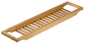 Ράφι μπάνιου για τη μπανιέρα από bamboo 64,5x15,5xY3,8εκ.  τμχ.