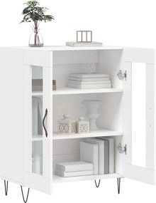 vidaXL Ντουλάπι Λευκό 69,5 x 34 x 90 εκ. από Επεξεργασμένο Ξύλο