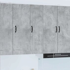 vidaXL Ντουλάπα Κουζίνας με ράφι Σκυρόδεμα Γκρι 30 x 31 x 100 εκ.