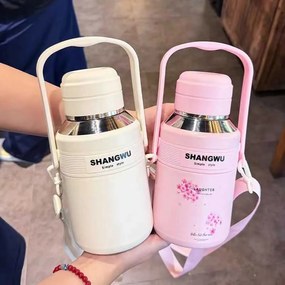 Φορητό παγούρι-θερμός - 1500ml - 696499 - Black