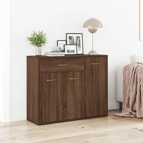 vidaXL Μπουφές Καφέ Δρυς 88 x 30 x 70 εκ. από Επεξεργασμένο Ξύλο