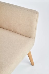 COTTO leisure chair, color: beige DIOMMI V-CH-COTTO-FOT-BEŻOWY