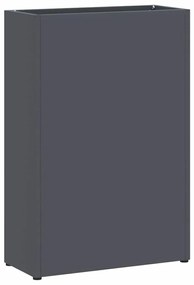 vidaXL Σχέδιο & βάση αποθήκευσης Ανθρακί 28 x 12 x 41 εκ Ατσάλι