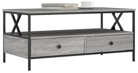 vidaXL Τραπεζάκι Σαλονιού Γκρι Sonoma 100 x 51 x 45 εκ. Επεξεργ. Ξύλο