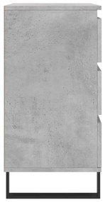 vidaXL Ντουλάπι Γκρι Σκυροδέματος 60x35x70 εκ. Επεξεργασμένο Ξύλο