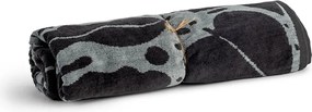 Πετσέτα Θαλάσσης (80x160) Easy Home Velour Jungle Grey