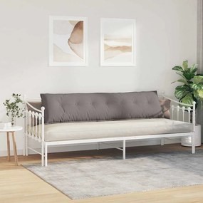 vidaXL Μαξιλάρι Πλάτης Taupe 200 x 19 x 50 εκ ύφασμα