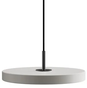 Κρεμαστό Φωτιστικό Οροφής LED 14W Φ31cm Μαύρο Φινίρισμα Asteria Umage-2430C4175-Γκρι 2430C4175