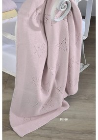 Κουβέρτα Βρεφική DT449 Pink Down Town Αγκαλιάς 100% Βαμβάκι