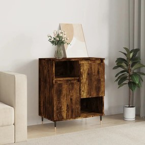 vidaXL Ντουλάπι Καπνιστή Δρυς 60x35x70 εκ. από Επεξεργασμένο Ξύλο