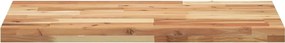 vidaXL Ράφι Κρεμαστό 140x40x4 εκ. Φινίρισμα Λαδιού Μασίφ Ακακία
